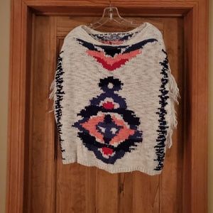 Aerie poncho sweater